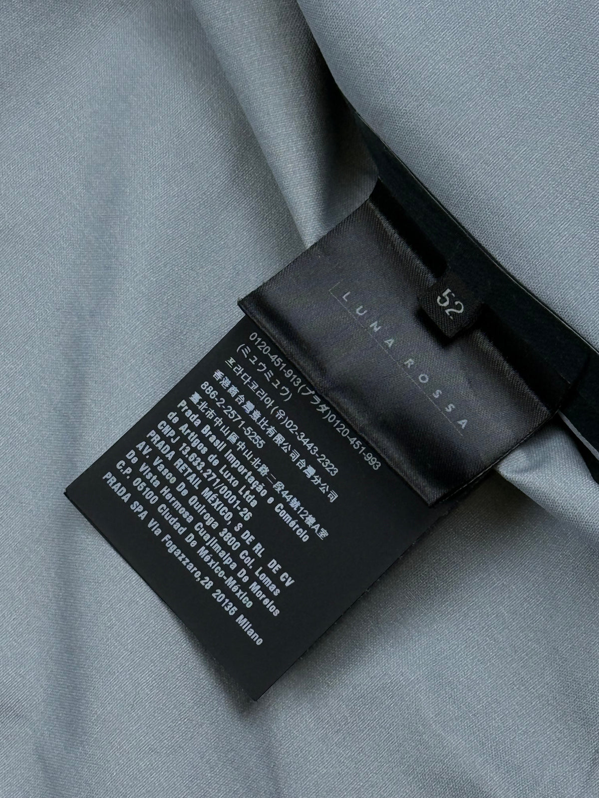 navyblue Prada Luna Rossa windbreaker