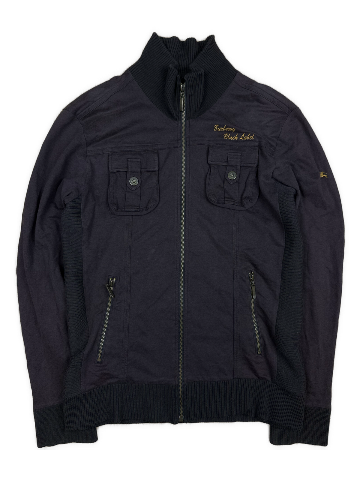 vintage Burberry Black Label sweatjacket {M}