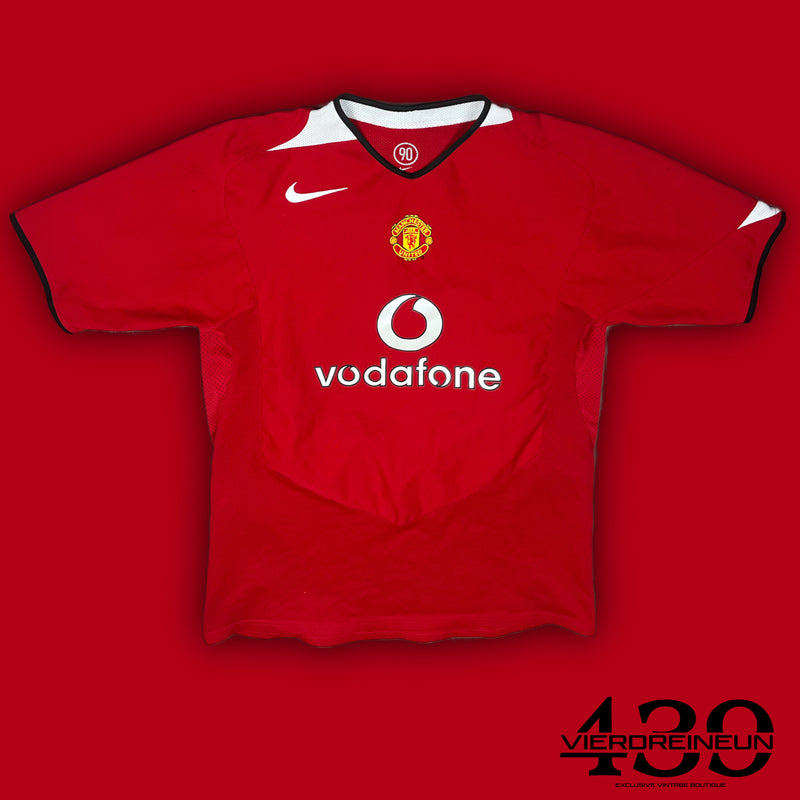 vintage Nike Manchester United 2004-2005 home jersey {S}