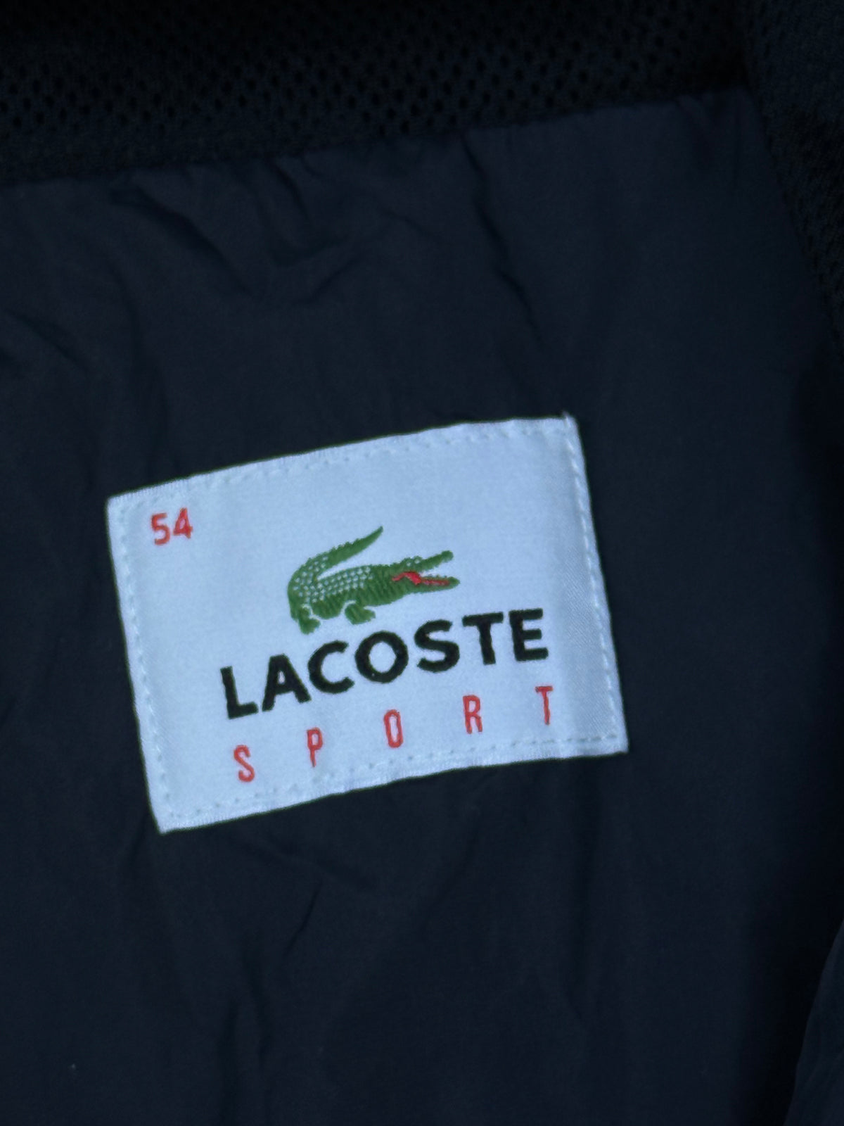 vintage Lacoste windbreaker {L}
