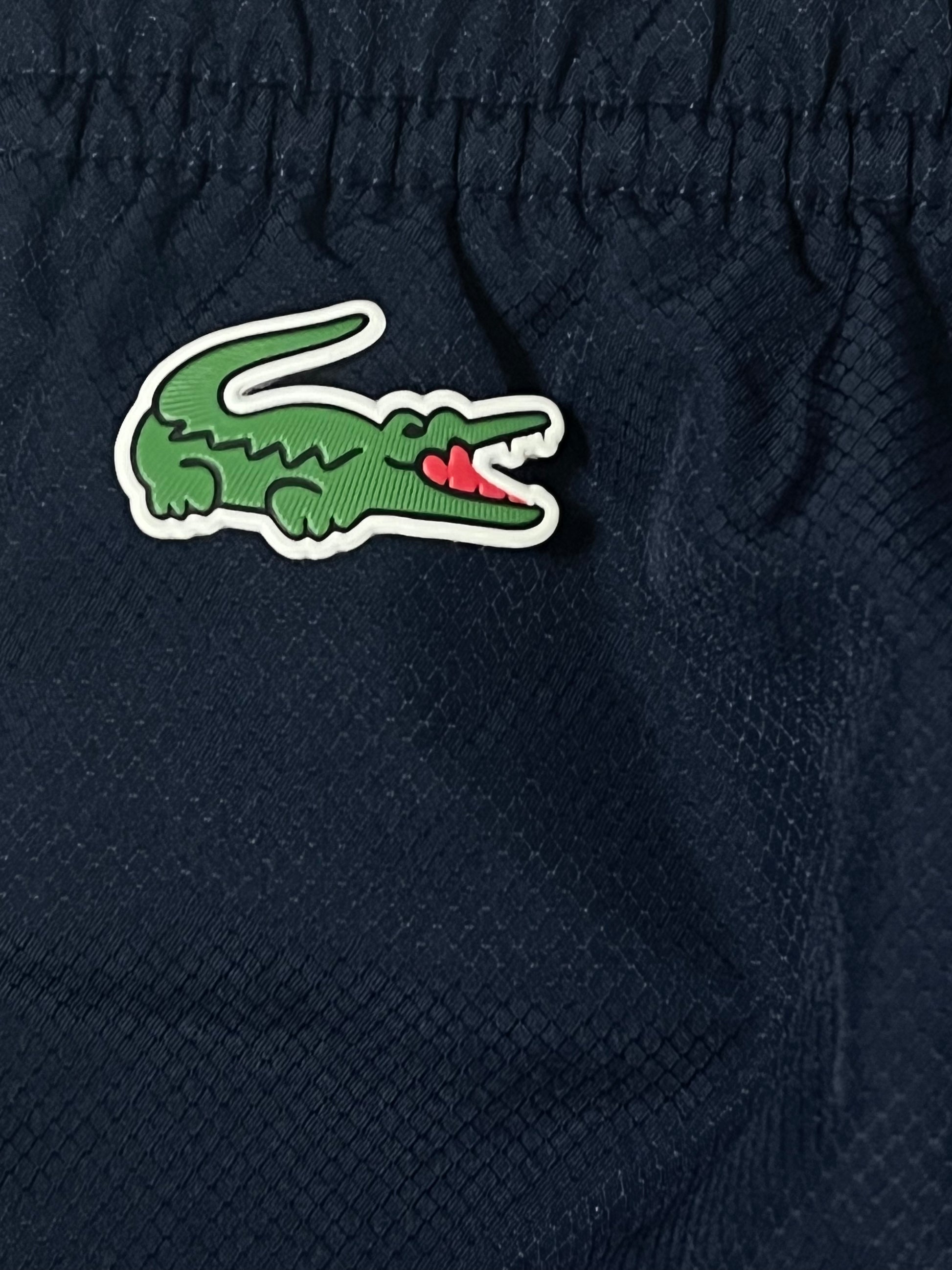 navyblue Lacoste trackpants {M}