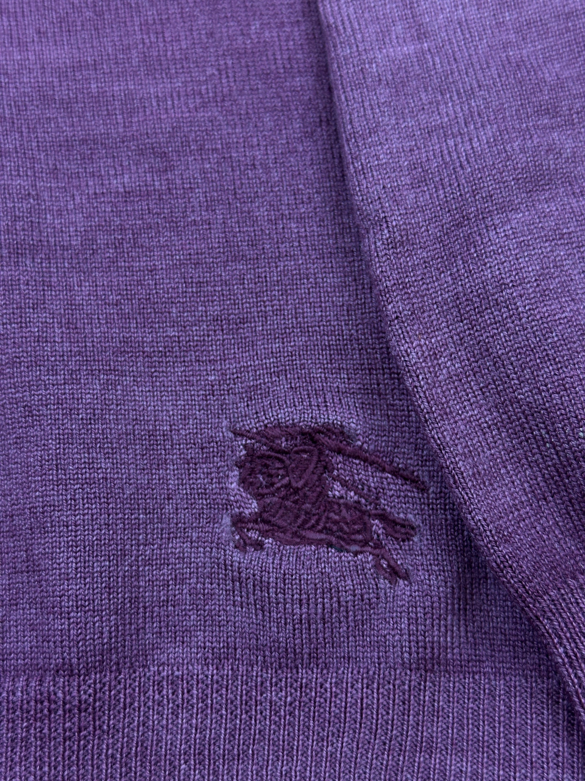 vintage Burberry knittedsweater {XXL}