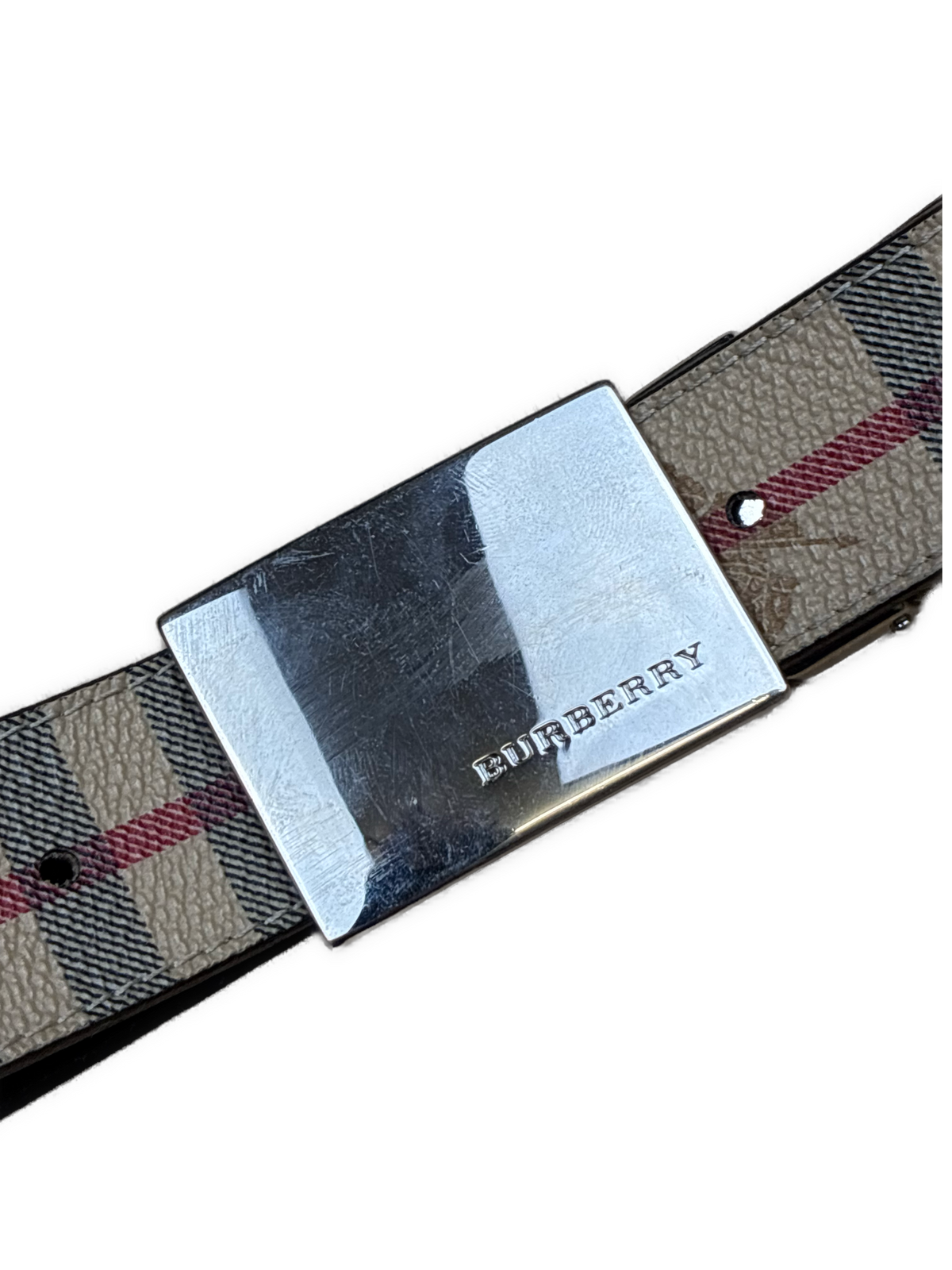 vintage Burberry belt