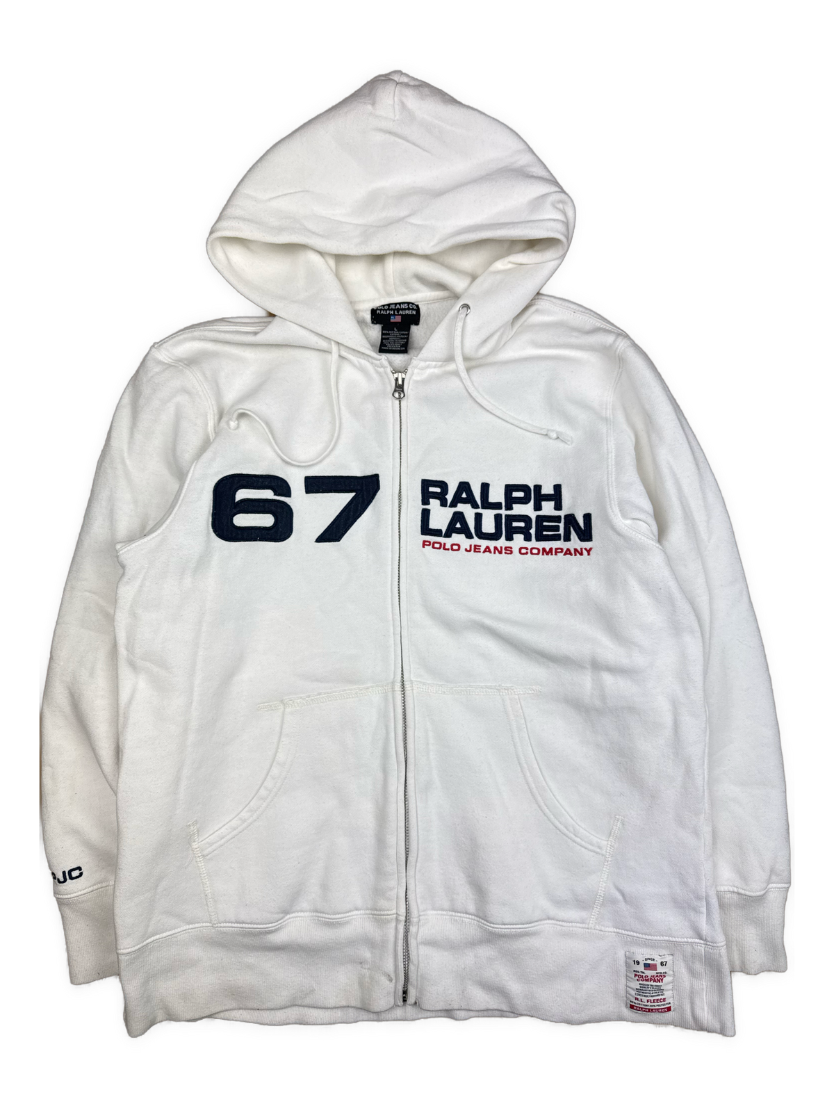 vintage Polo Ralph Lauren Jeans sweatjacket {L}