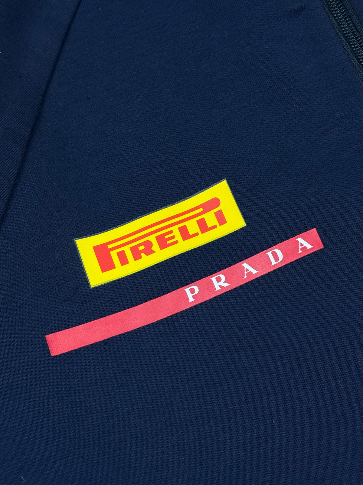navyblue Prada Luna Rossa sweatjacket