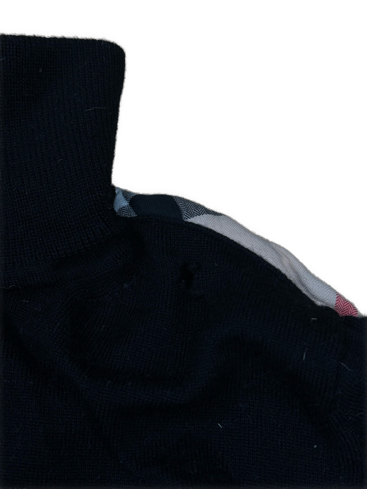 vintage Burberry quarterzip {M}