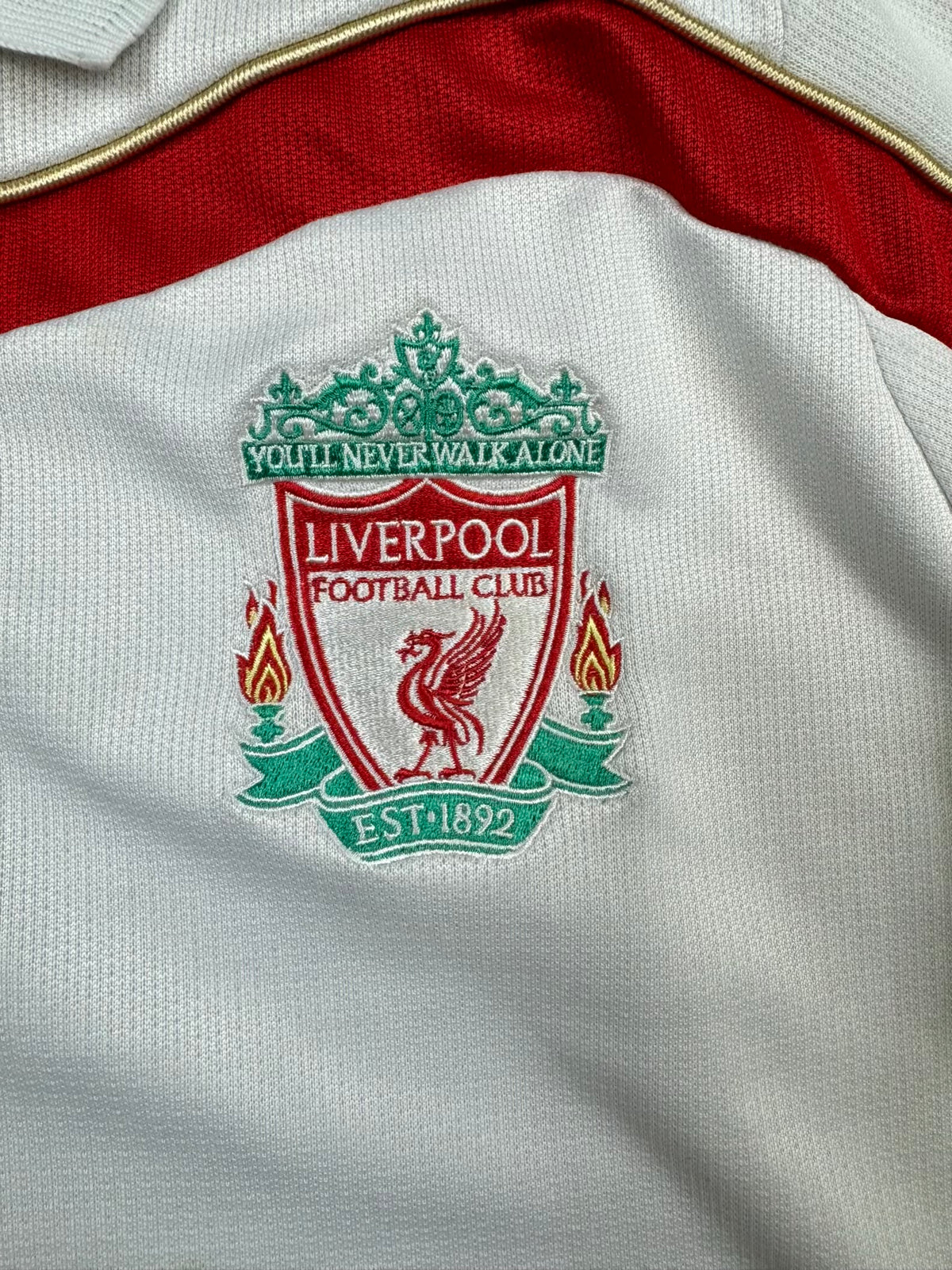vintage Adidas Fc Liverpool polo {L}