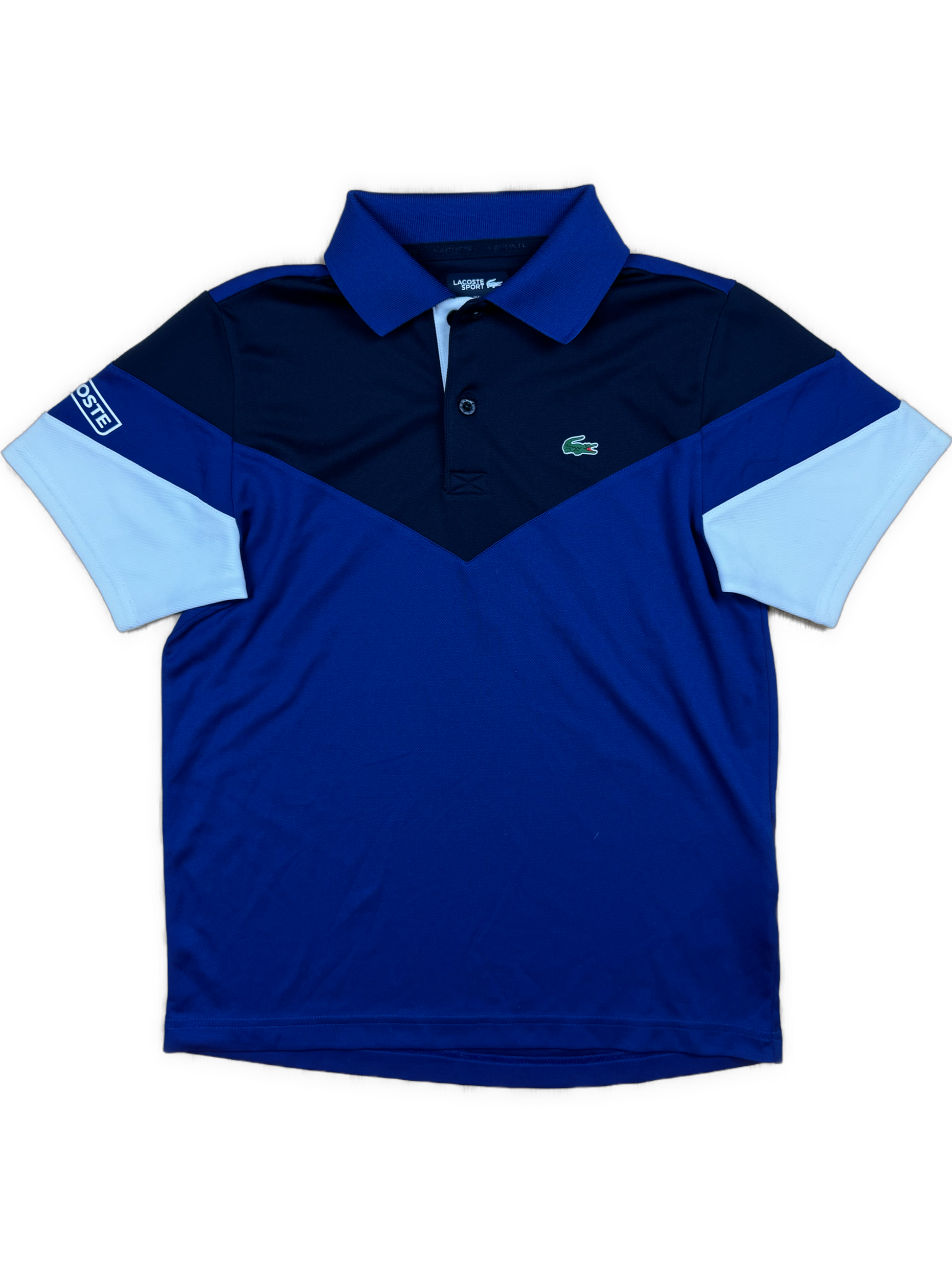navyblue Lacoste polo {XS}