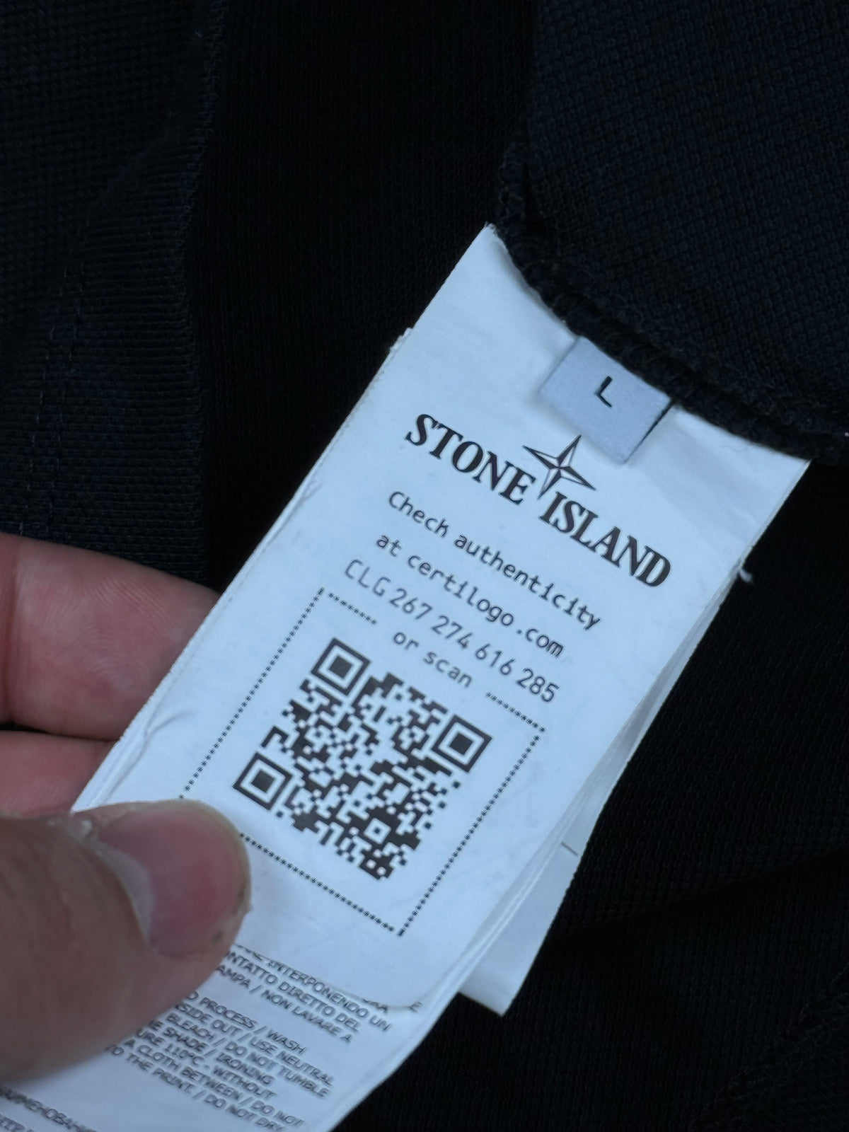vintage Stone Island polo long