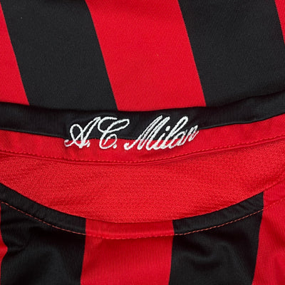 vintage Adidas Ac Milan 2004-2005 home jersey {S}