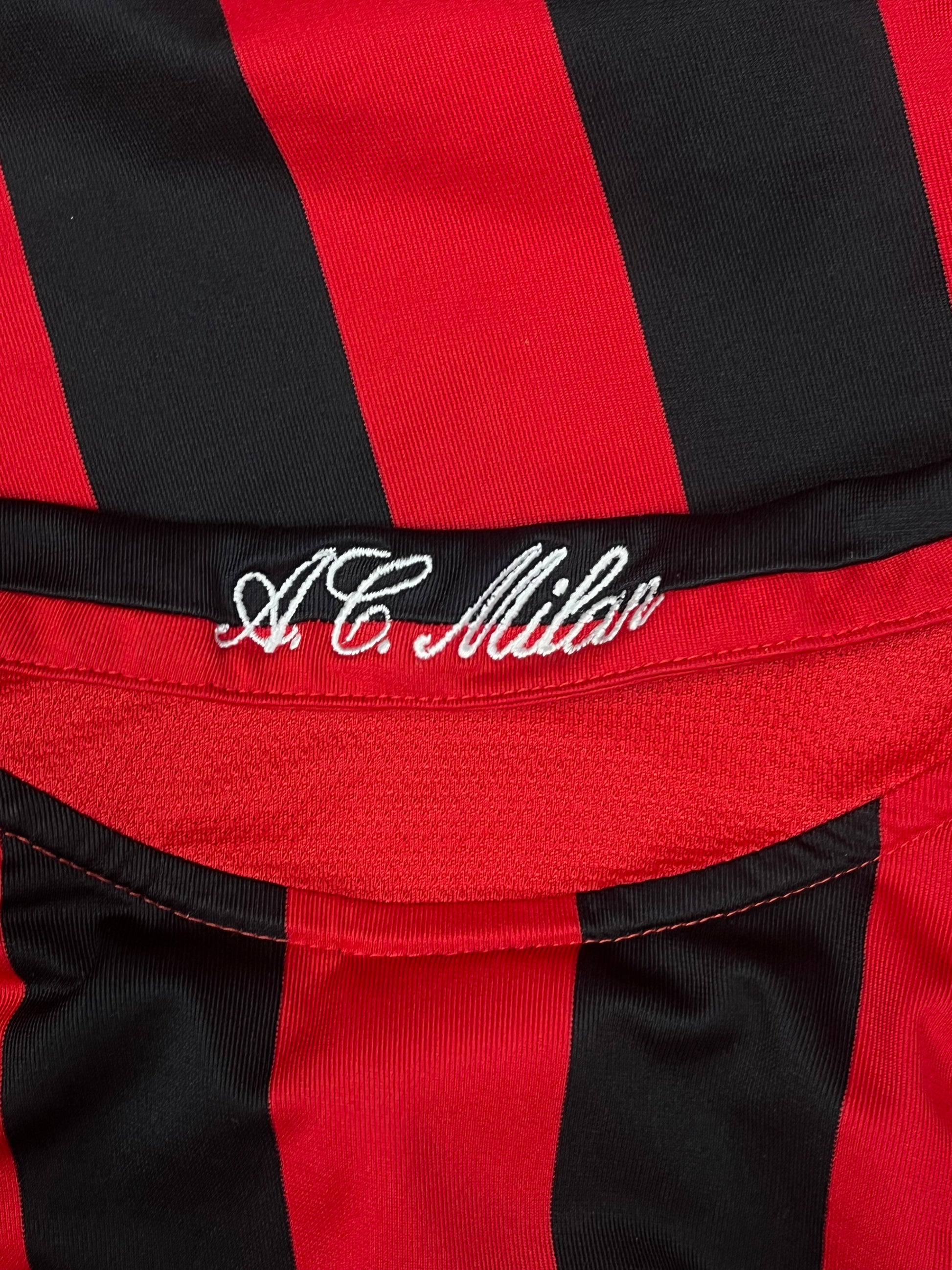 vintage Adidas Ac Milan 2004-2005 home jersey {S}