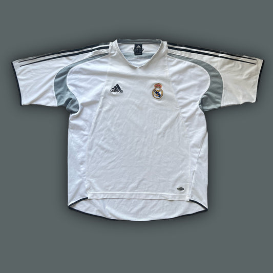 vintage Adidas Real Madrid trainingsjersey {XL}