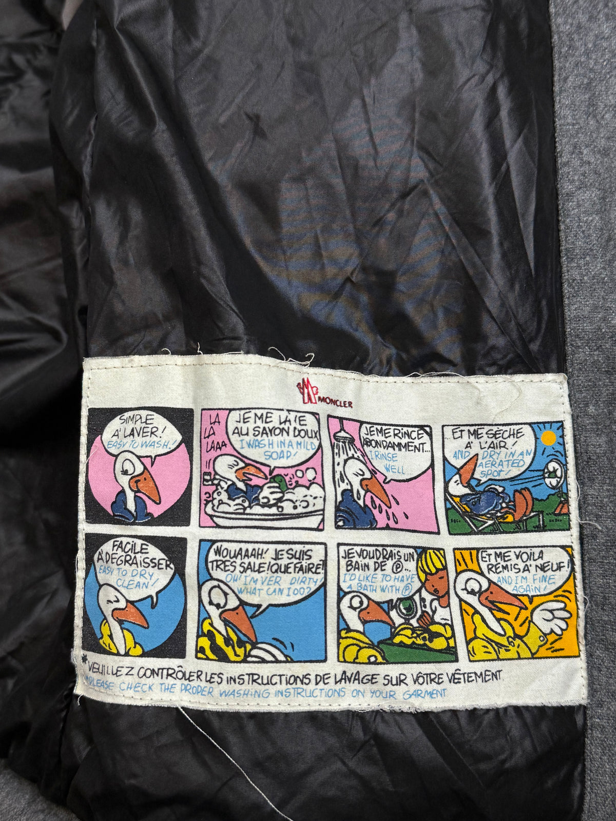 vintage Moncler winterjacket {S}