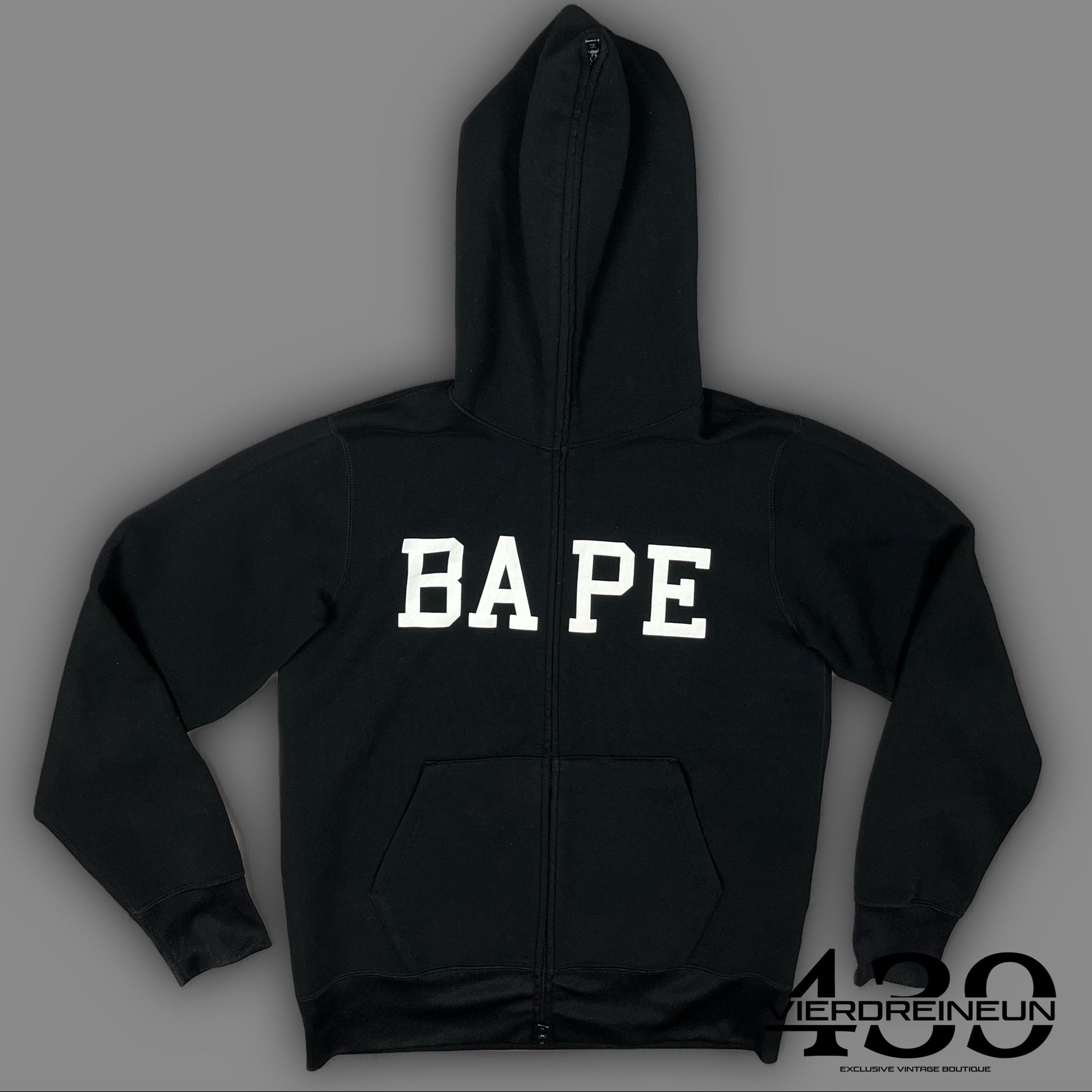 vintage BAPE a bathing ape full zip sweatjacket {M}