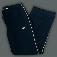 Load image into Gallery viewer, vintage navyblue Nike trackpants {XL}
