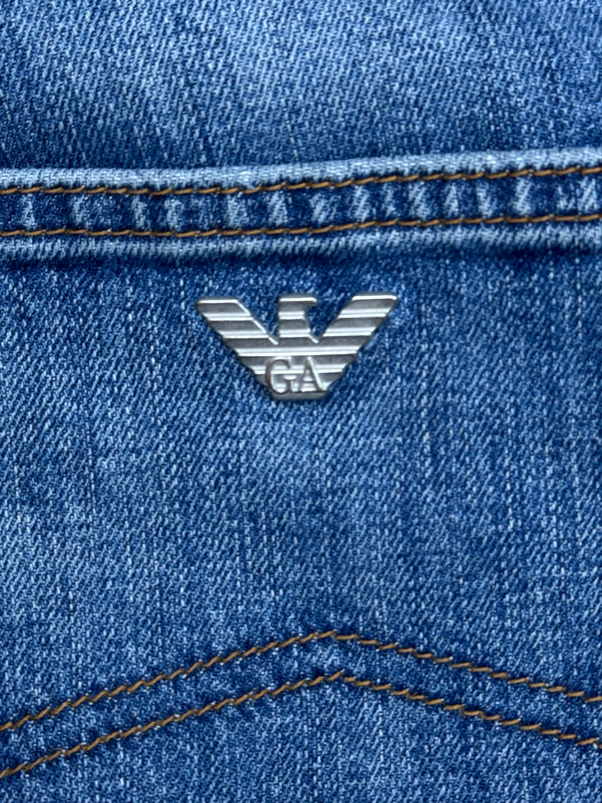 vintage Armani jeans {L}