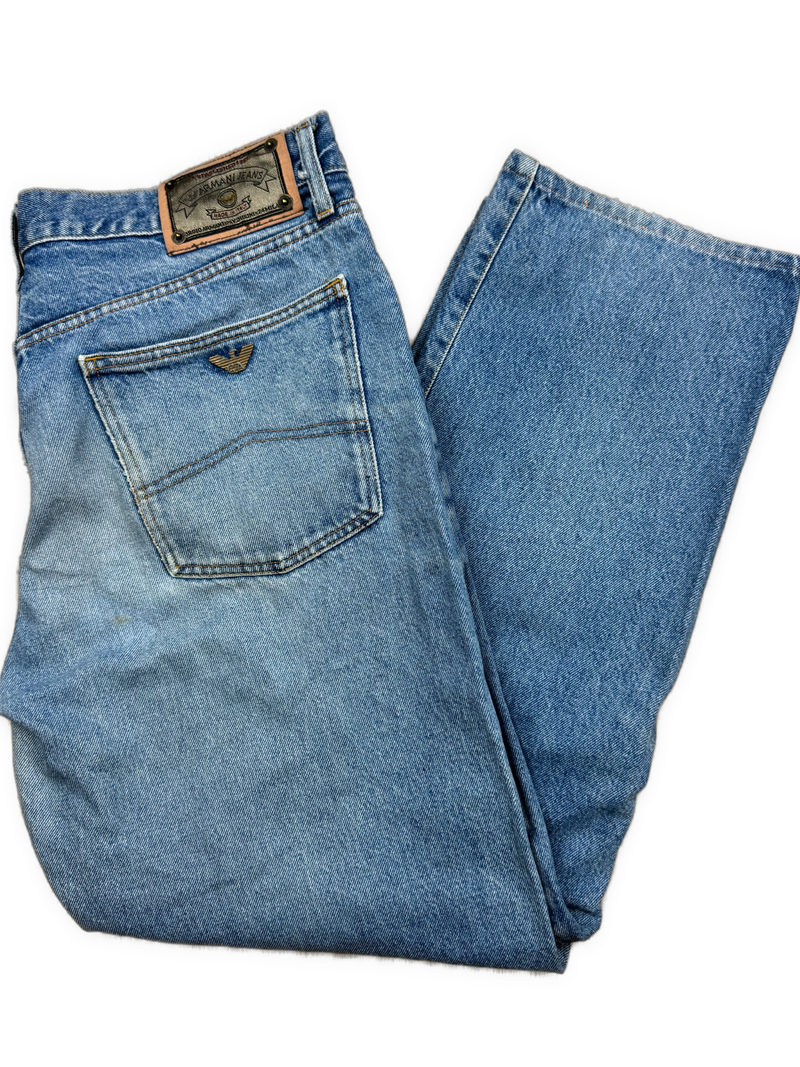 vintage Armani jeans {L}