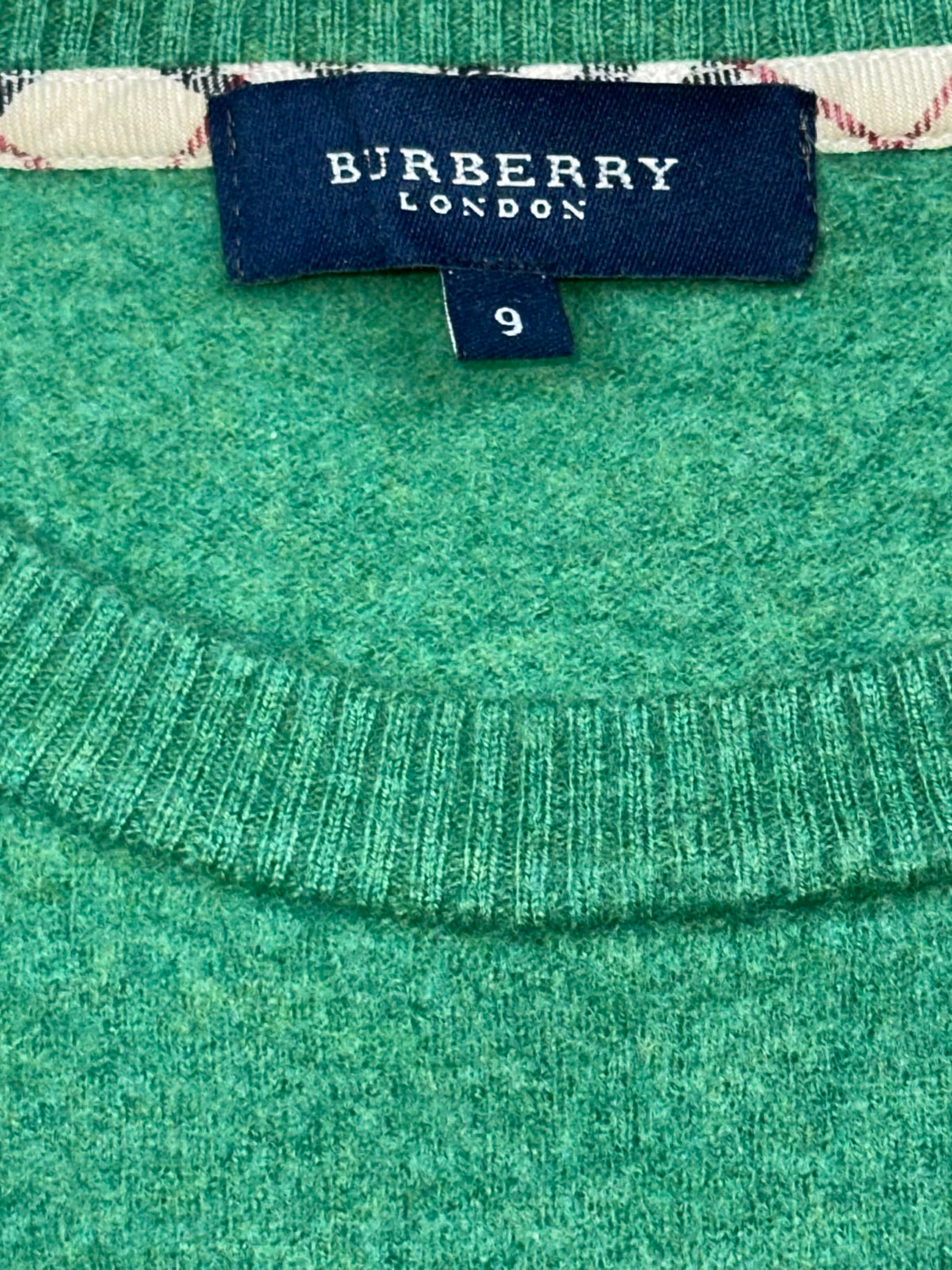 vintage Burberry knittedsweater {M}