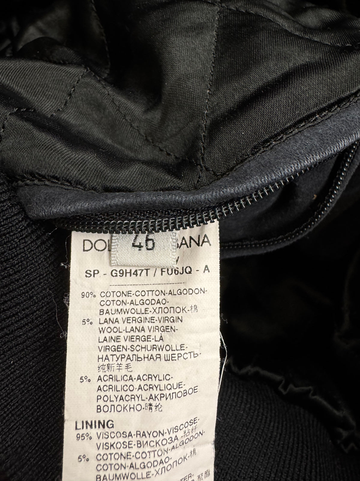 vintage Dolce & Gabbana sweatjacket {S}