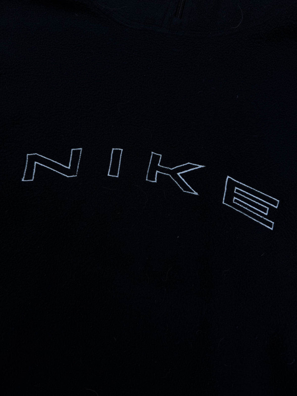 vintage Nike fleece quarterzip {L}
