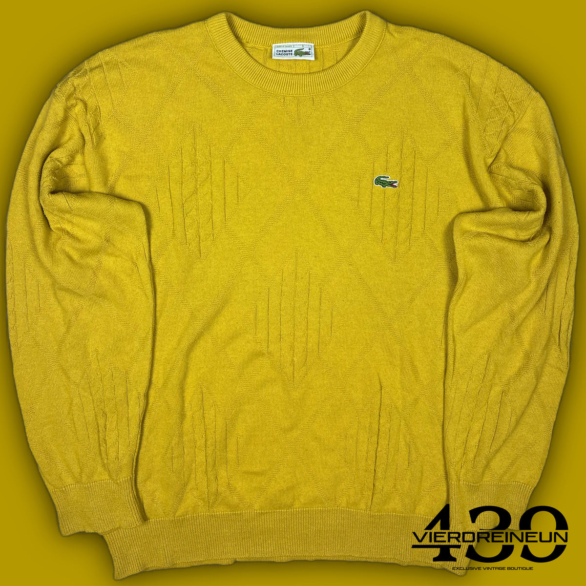 vintage Lacoste knittedsweater {L}