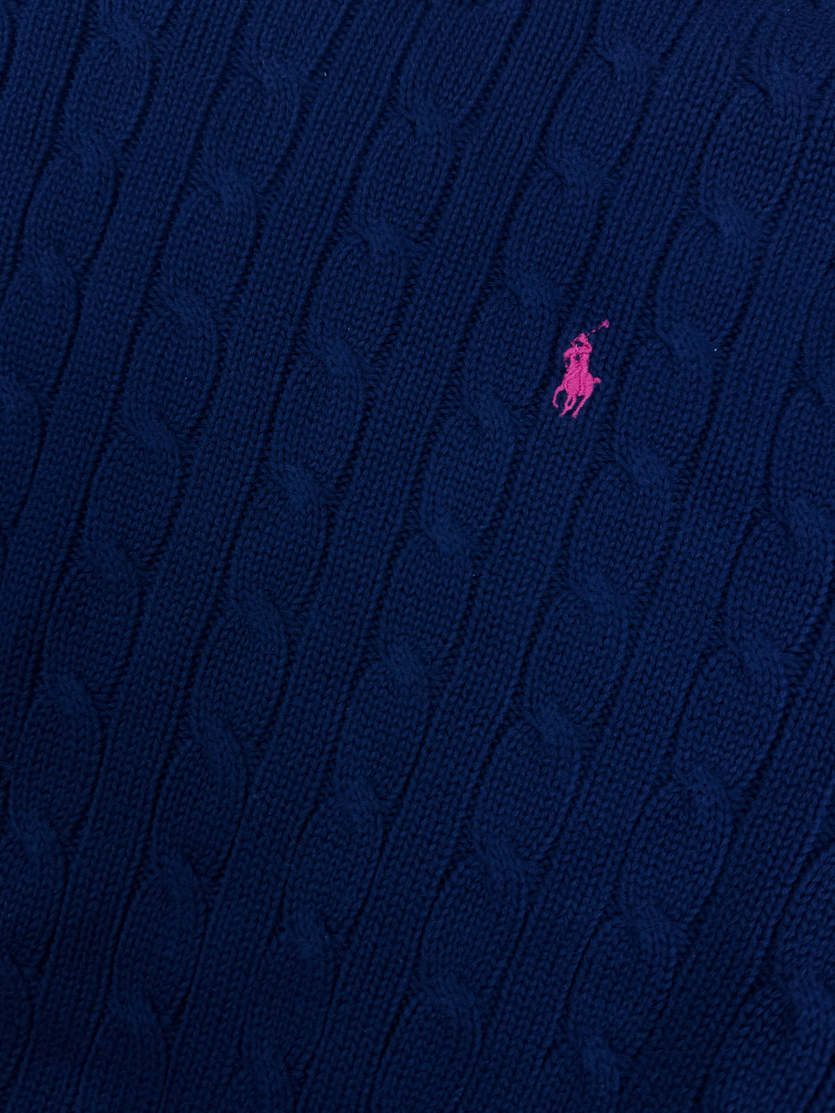 vintage navyblue Polo Ralph Lauren knittedsweater {S}