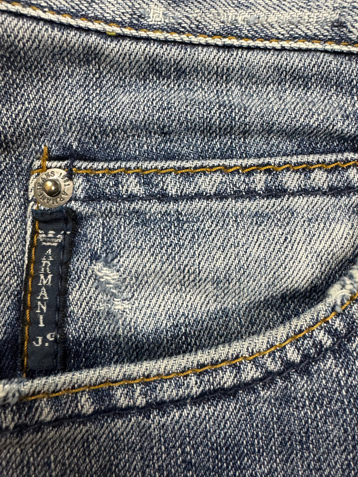 vintage Armani jeans {S}
