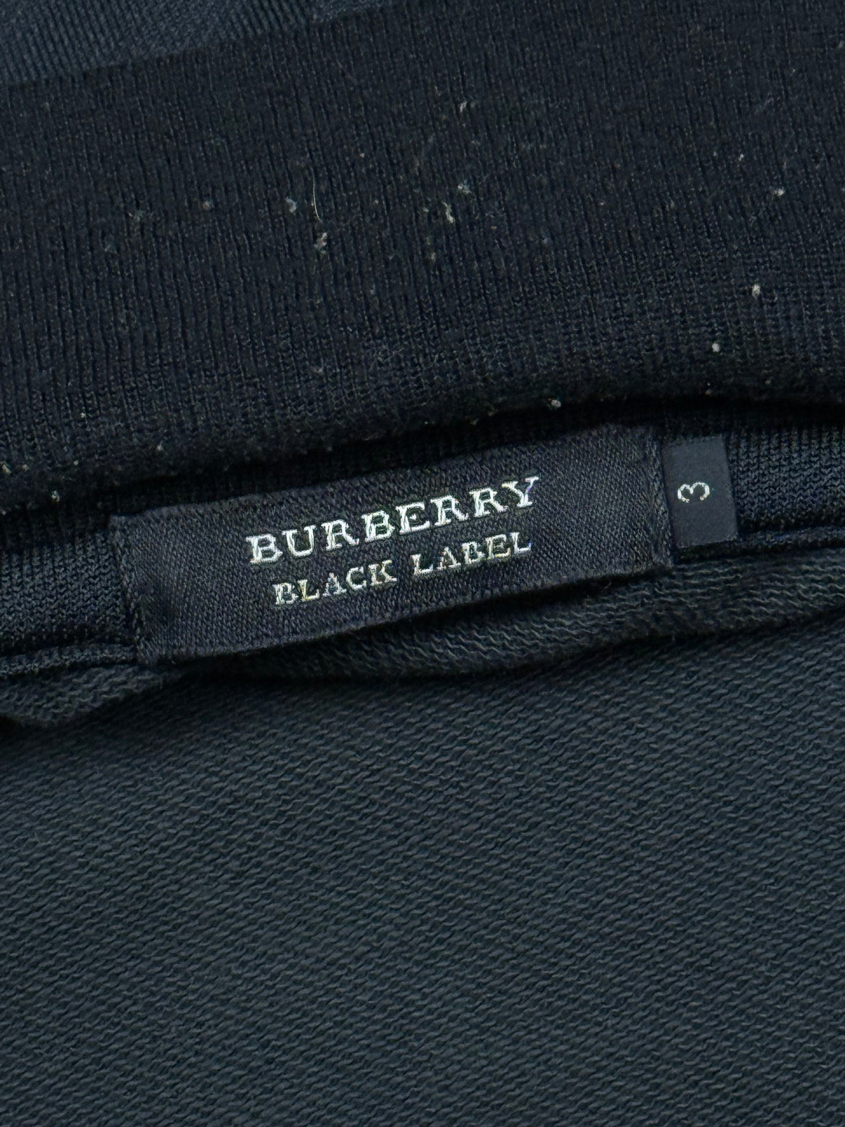 vintage Burberry Black Label sweatjacket