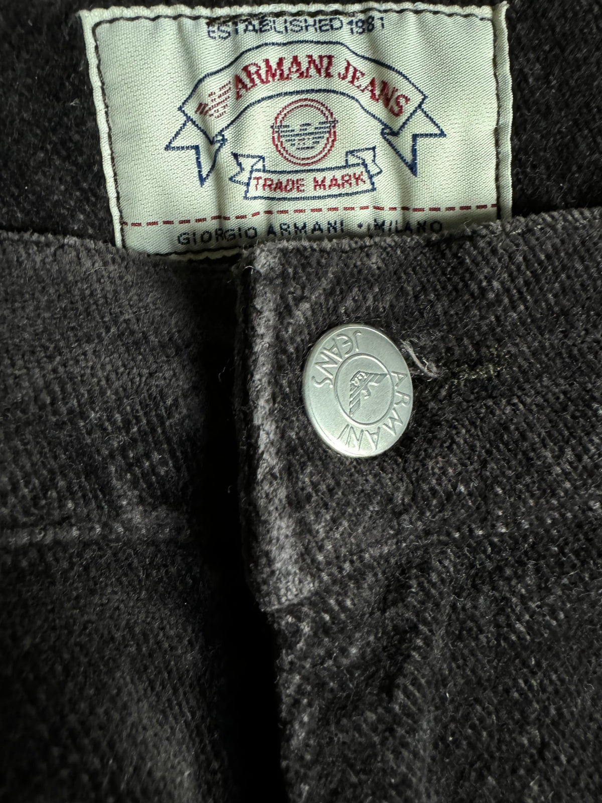 vintage Armani jeans {S}