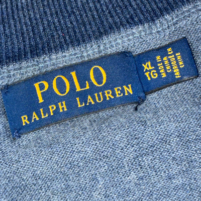 babyblue Polo Ralph Lauren quarterzip {XL}