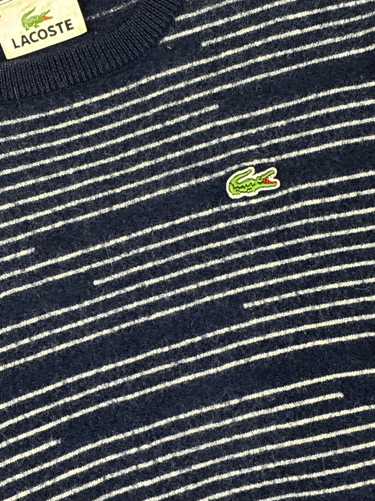 vintage Lacoste knittedsweater {XS}