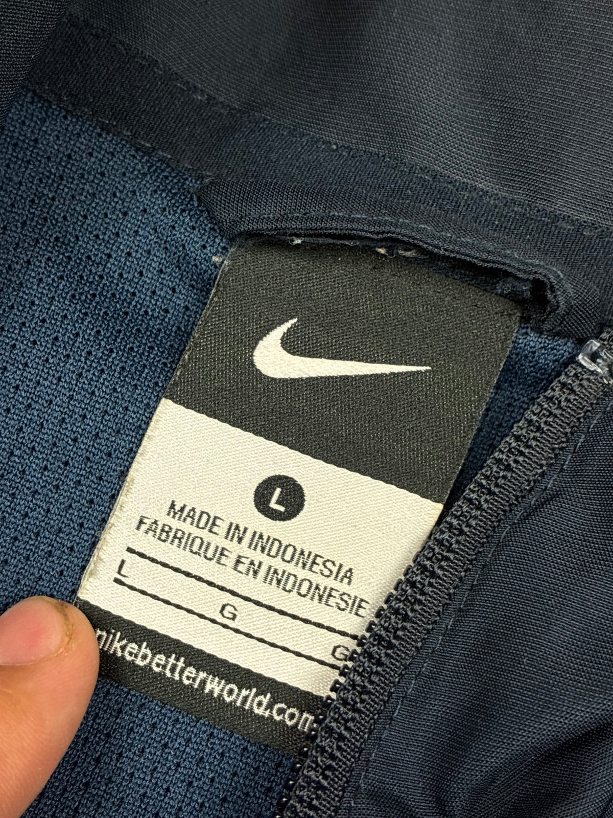 vintage Nike Fc Arsenal windbreaker {L}