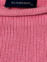 Cargar imagen en el visor de la galería, vintage pink Burberry knittedsweater {S}
