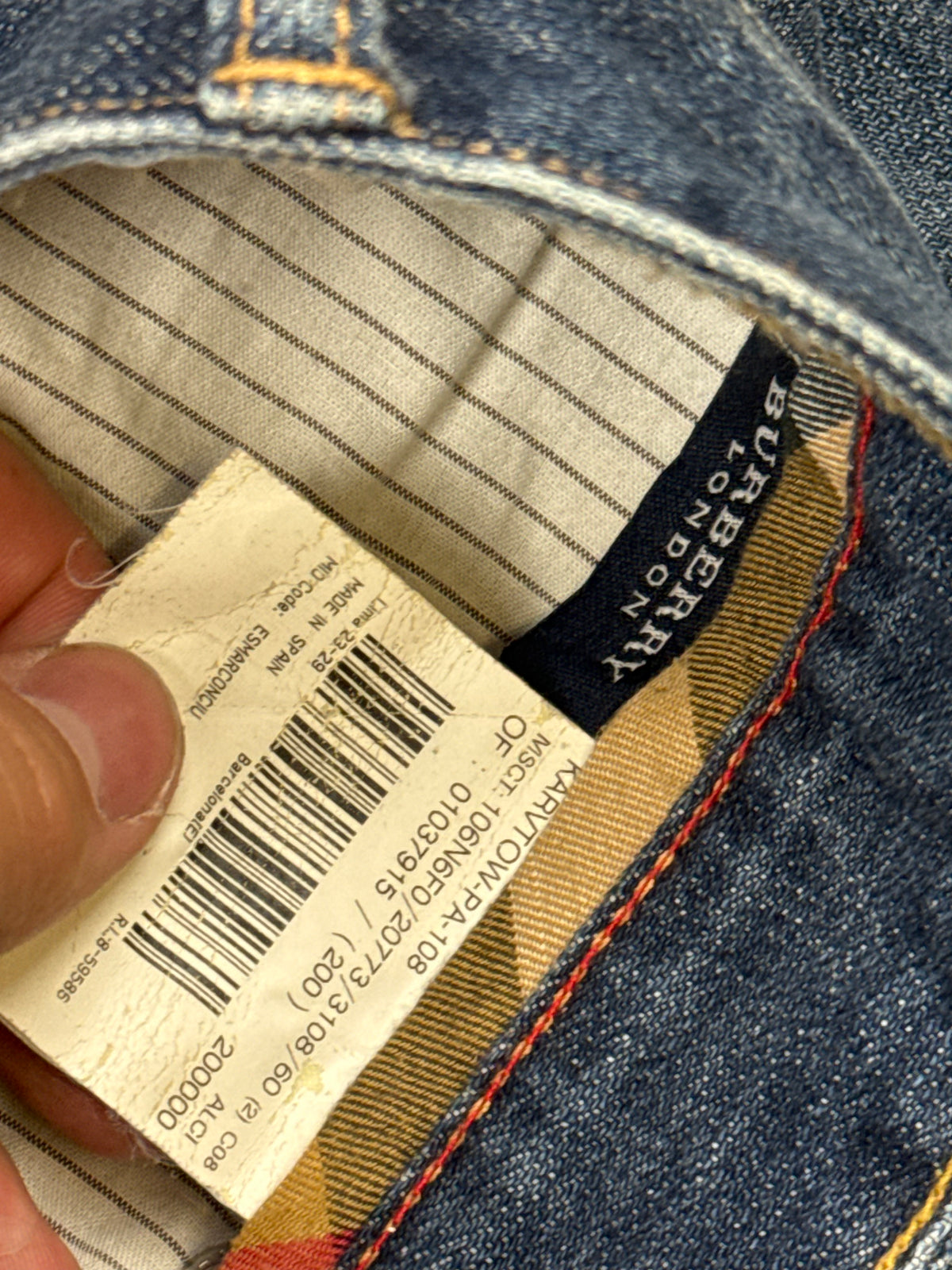 vintage Burberry jeans {XXL}