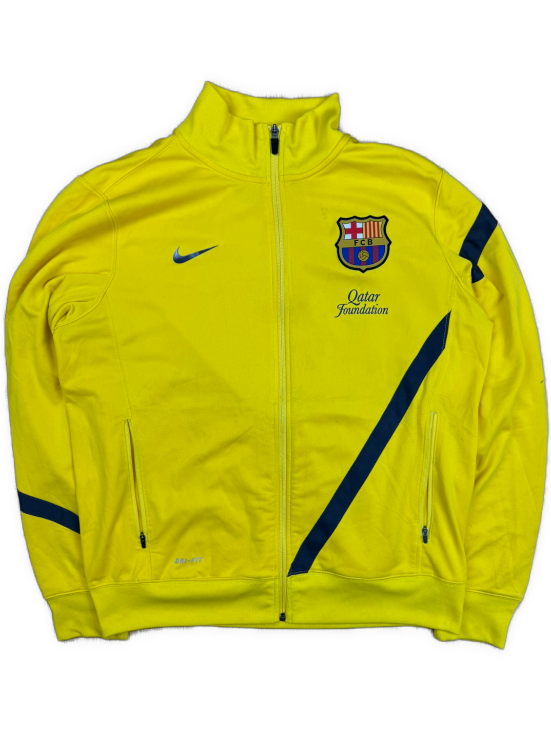 vintage Nike Fc Barcelona trackjacket {L}