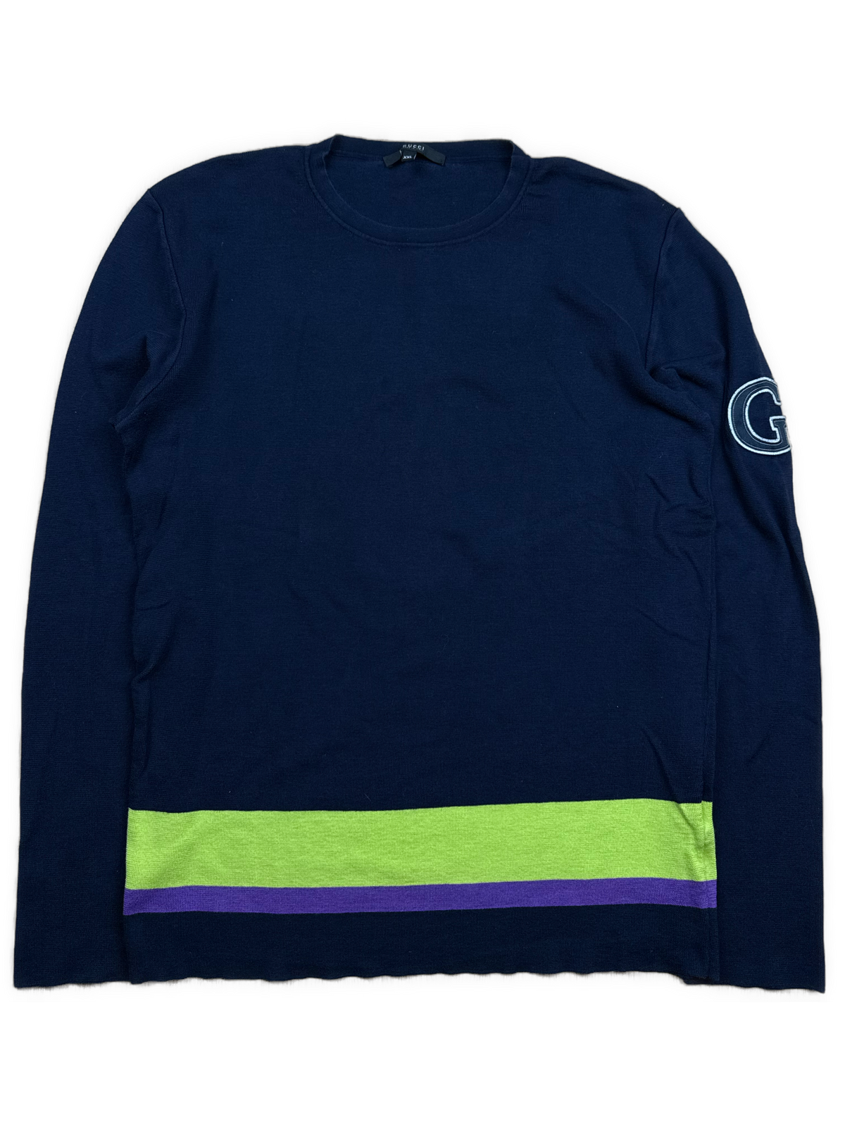vintage navyblue Gucci knittedsweater