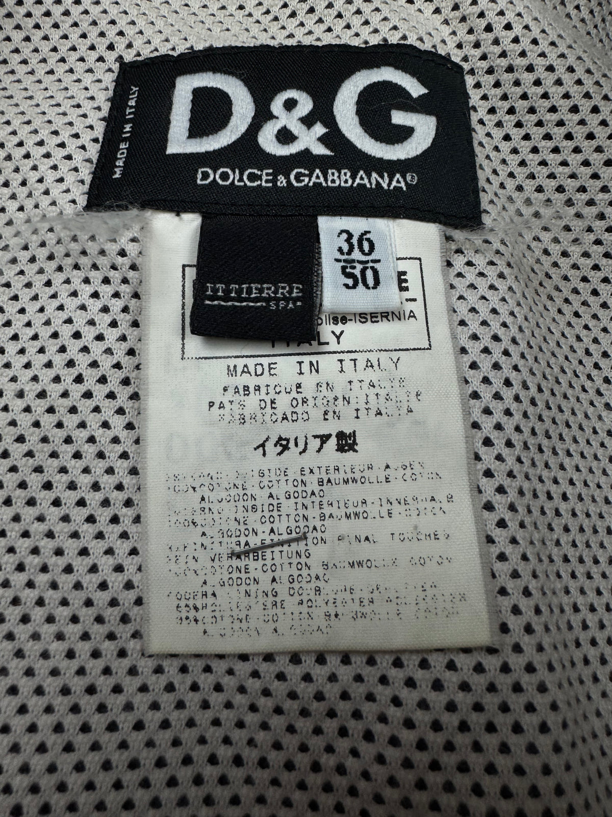 vintage Dolce & Gabbana baseballjacket {L}