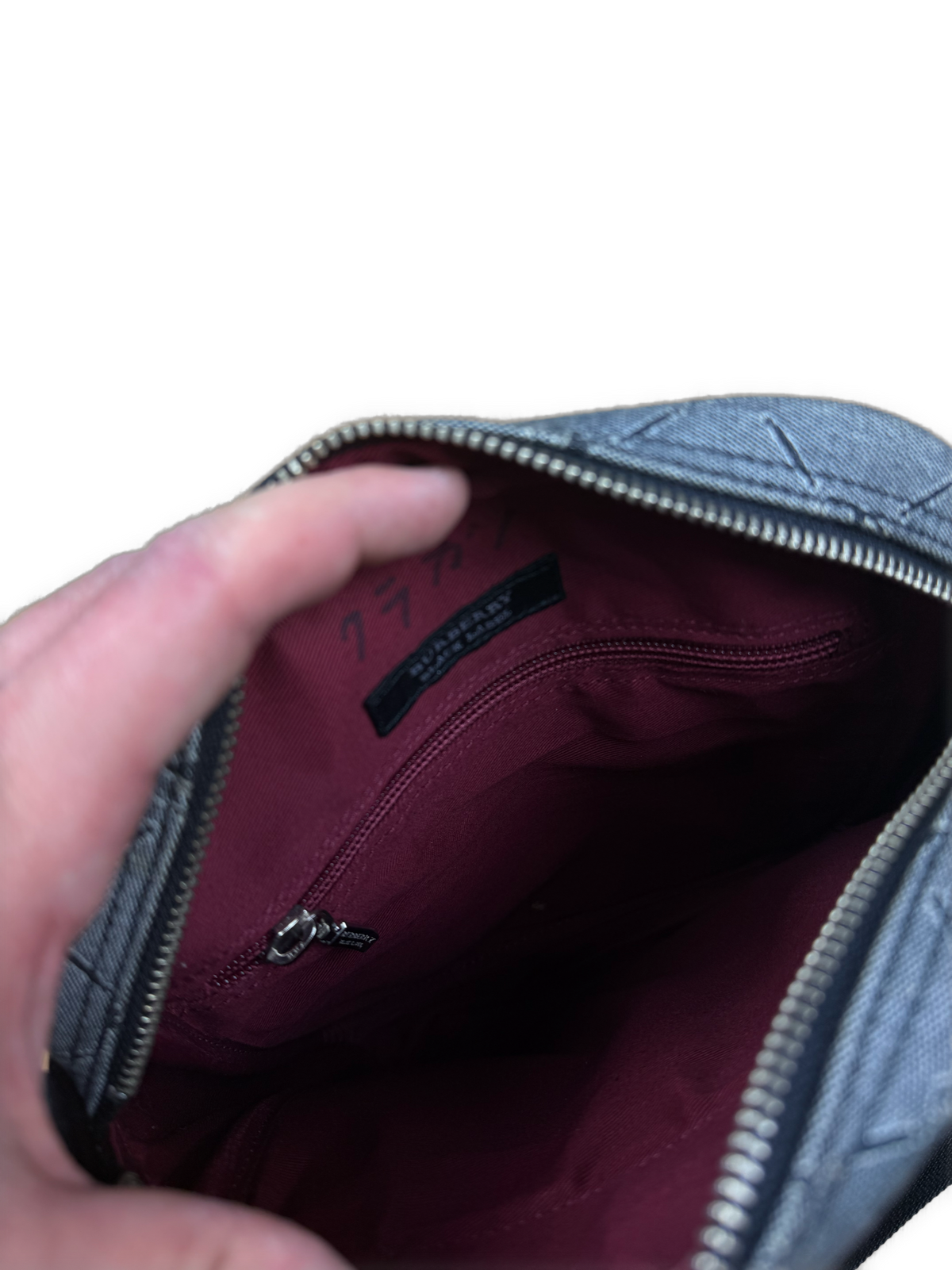 vintage Burberry Black Label slingbag