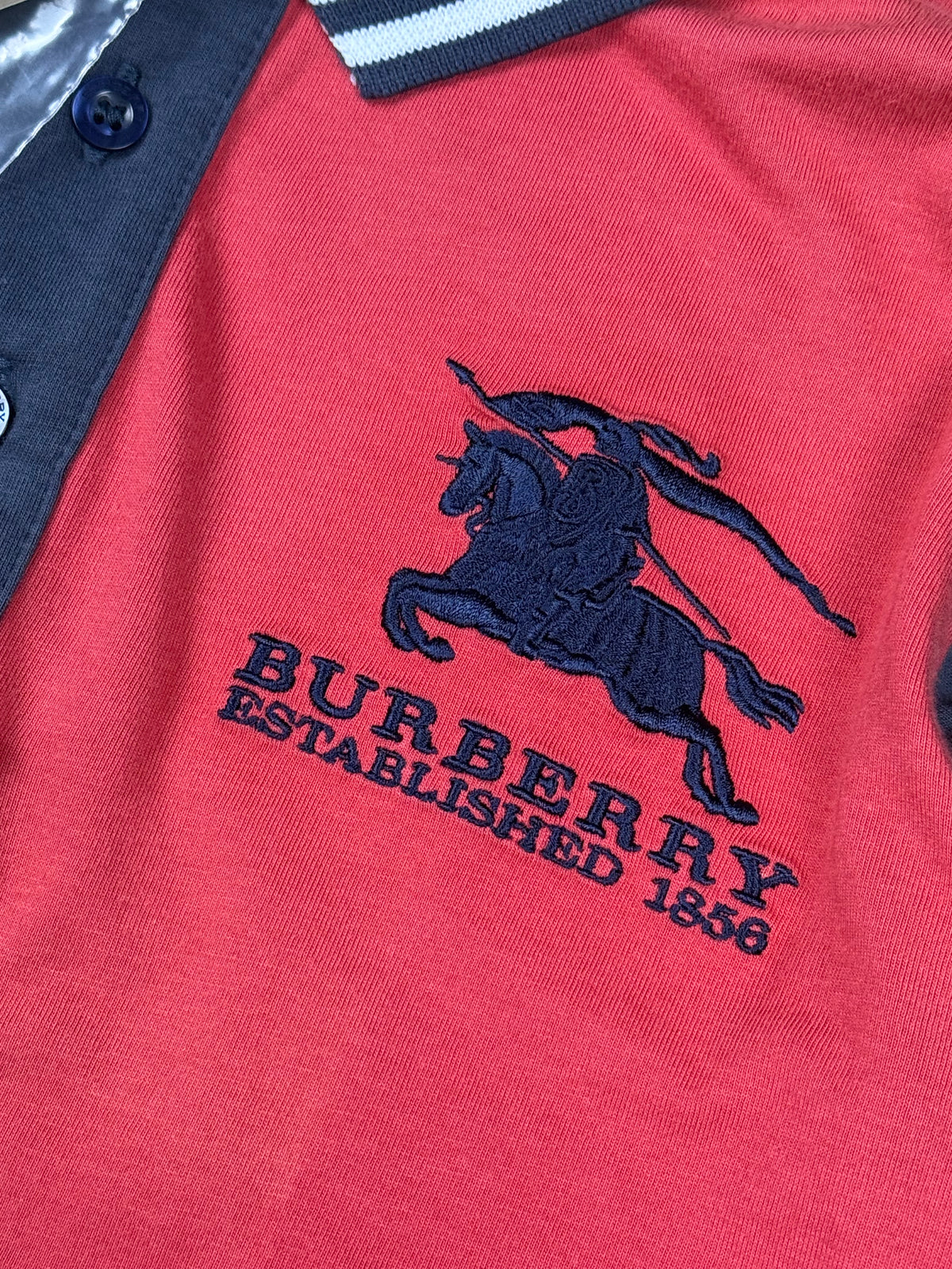 vintage Burberry polo long DSWT {XS}
