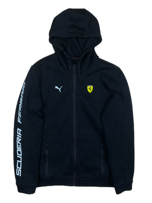 black Puma Ferrari sweatjacket {M}