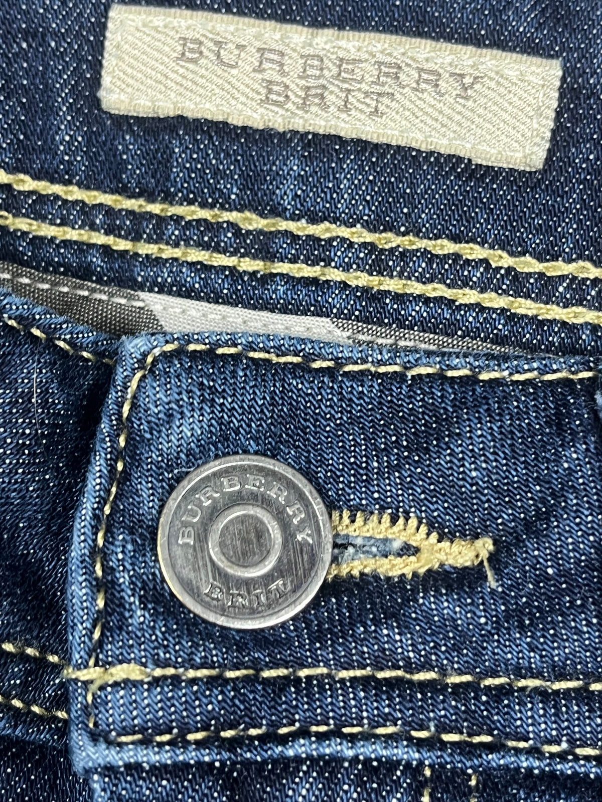 vintage Burberry jeans {XS}