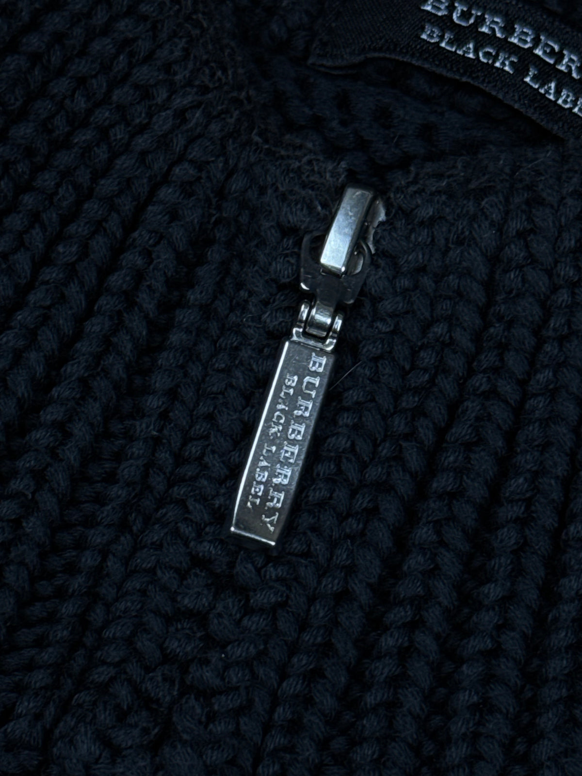 vintage Burberry Black Label sweatjacket