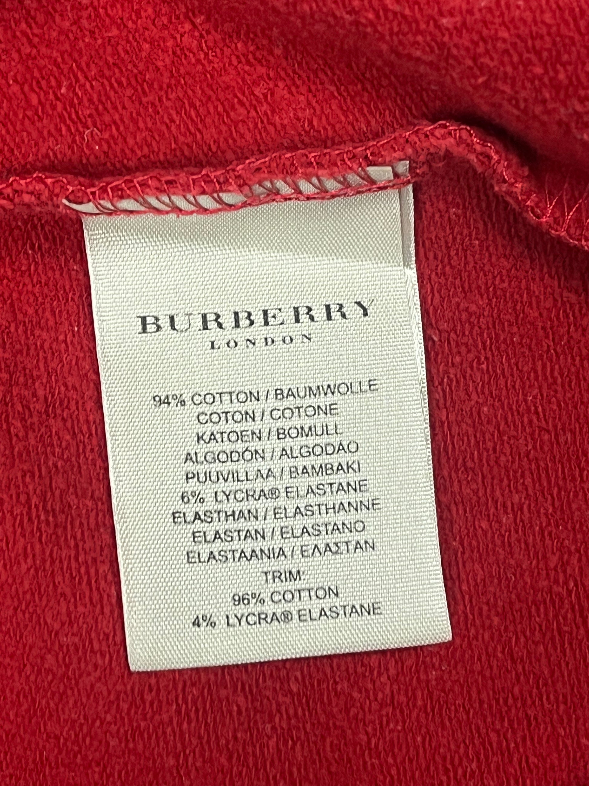 vintage Burberry sweatjacket {S}