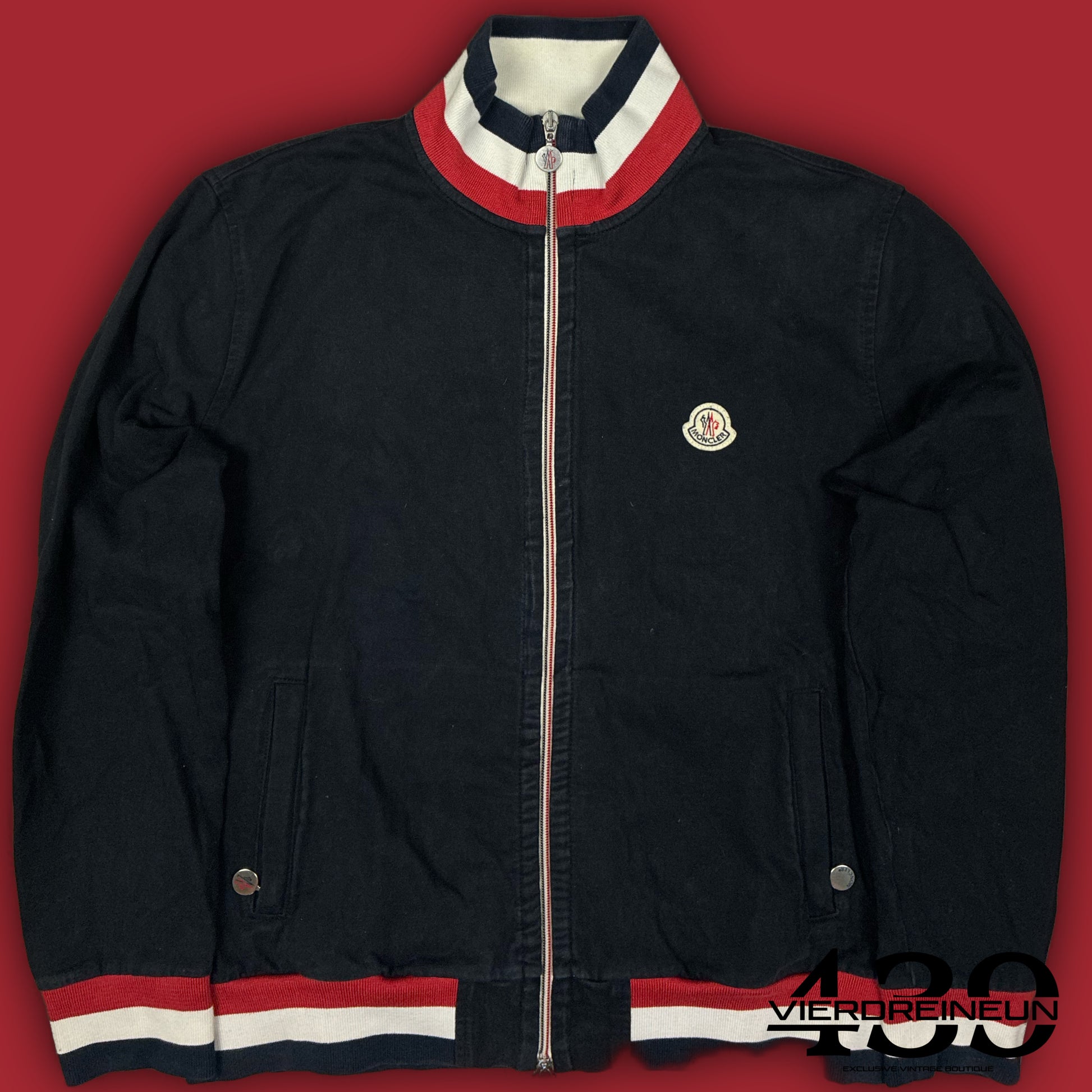 vintage Moncler sweatjacket {L}