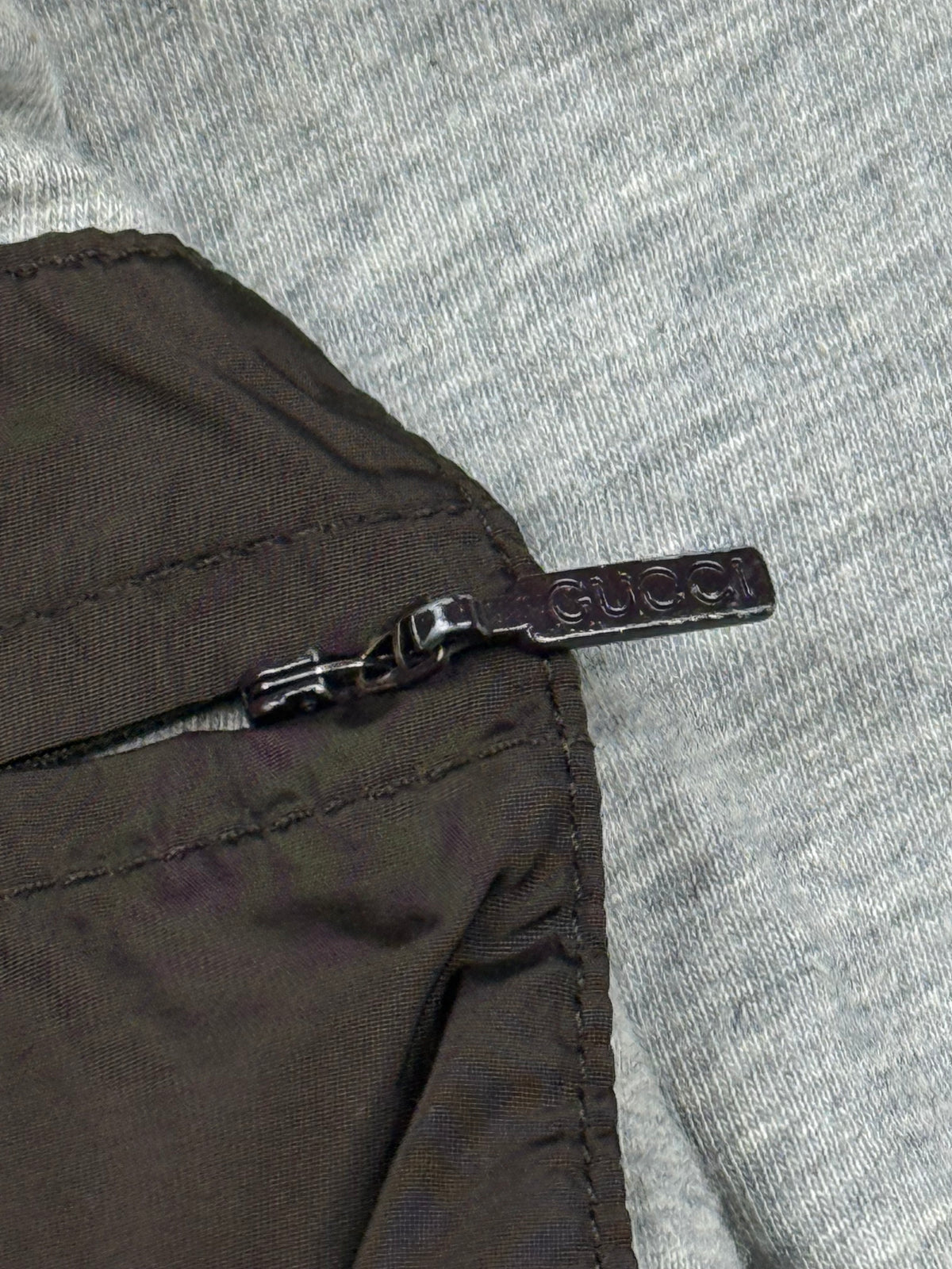 vintage brown Gucci windbreaker
