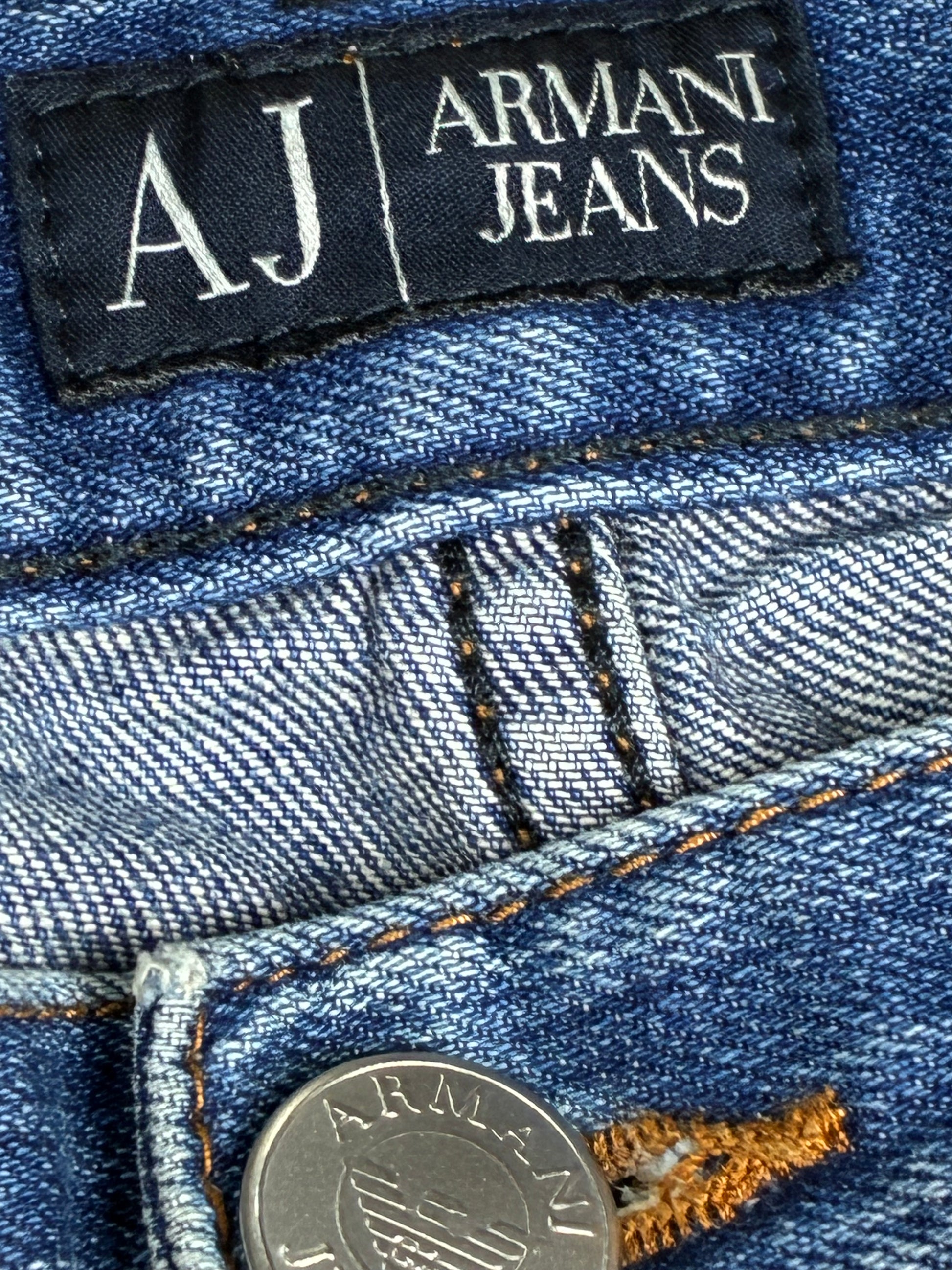 vintage Armani jeans {L}