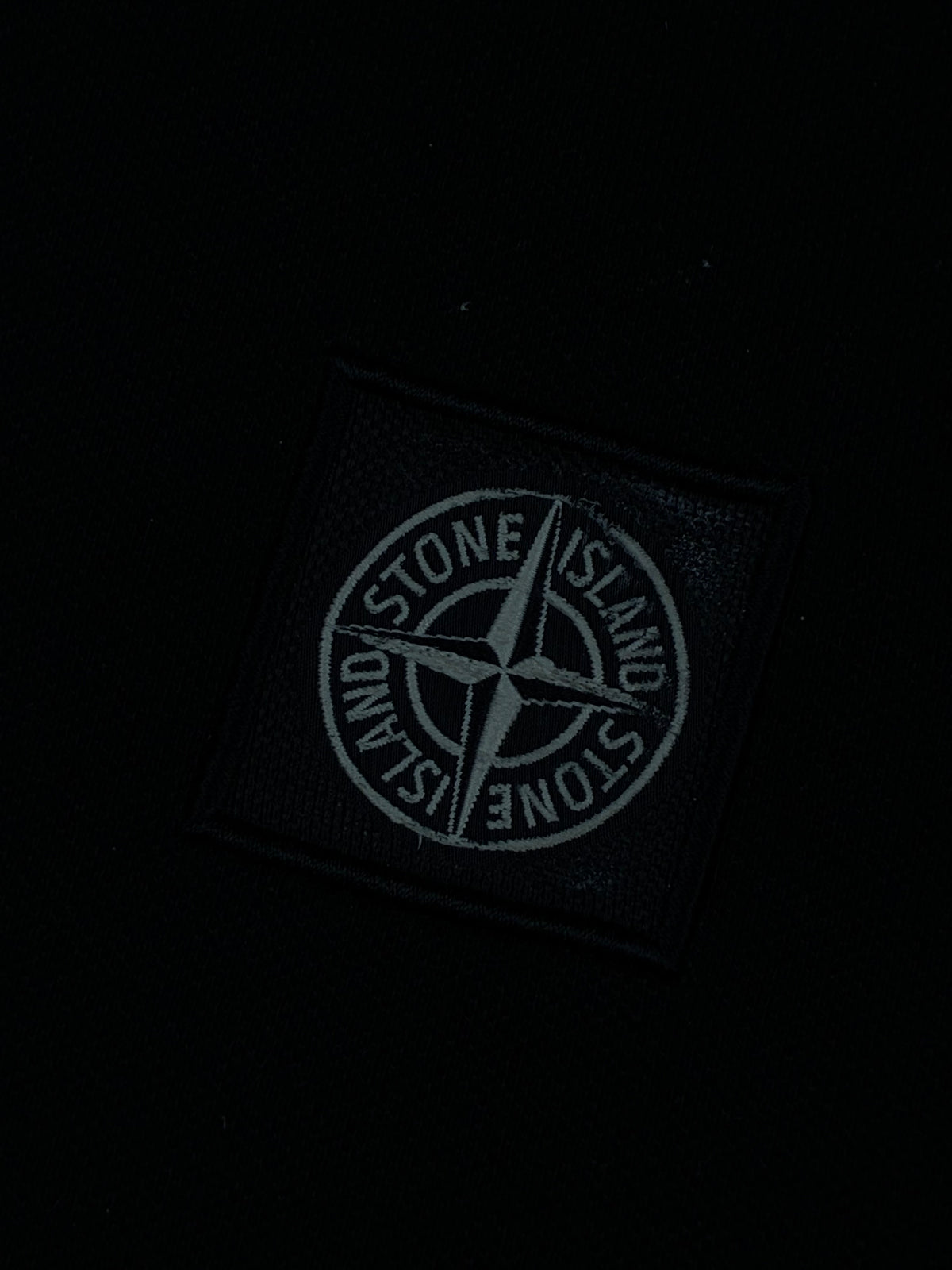 vintage black Stone Island polo {L}