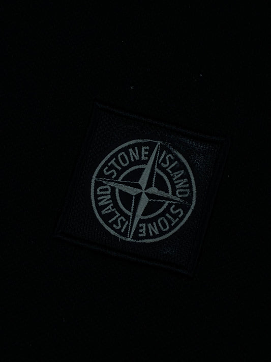 vintage black Stone Island polo {L}