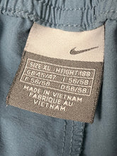Load image into Gallery viewer, vintage babyblue Nike trackpants {XL}

