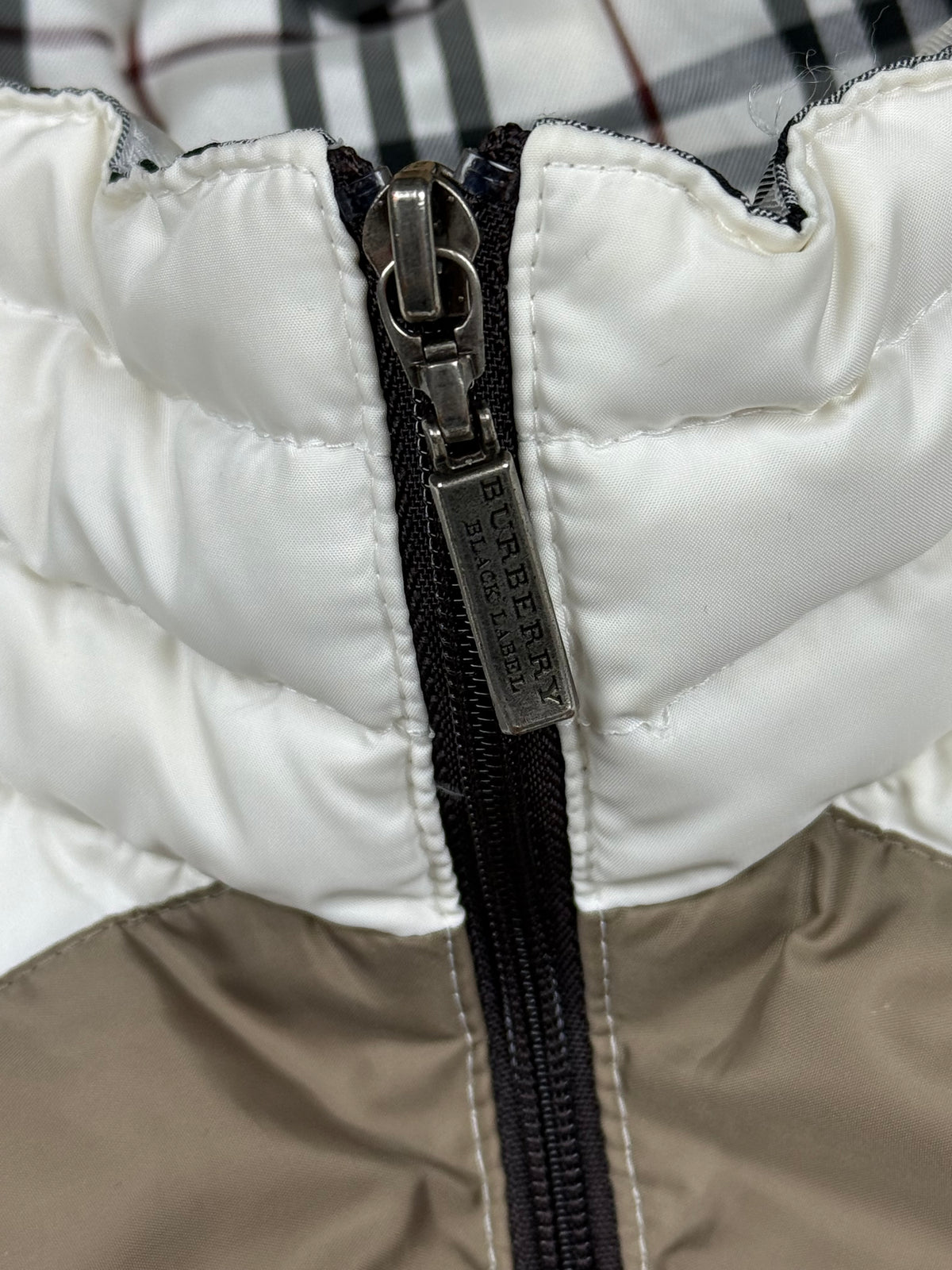 vintage Burberry Black Label winterjacket {S}